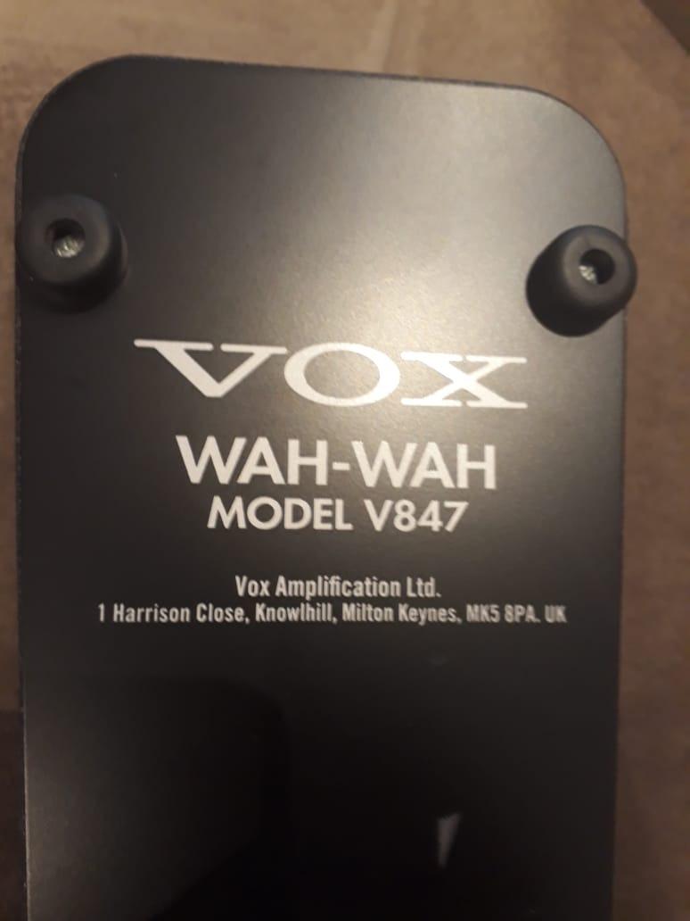 Vox V847-A 1960s-Style Reissue Wah Guitar Effects Pedal customer photo 1