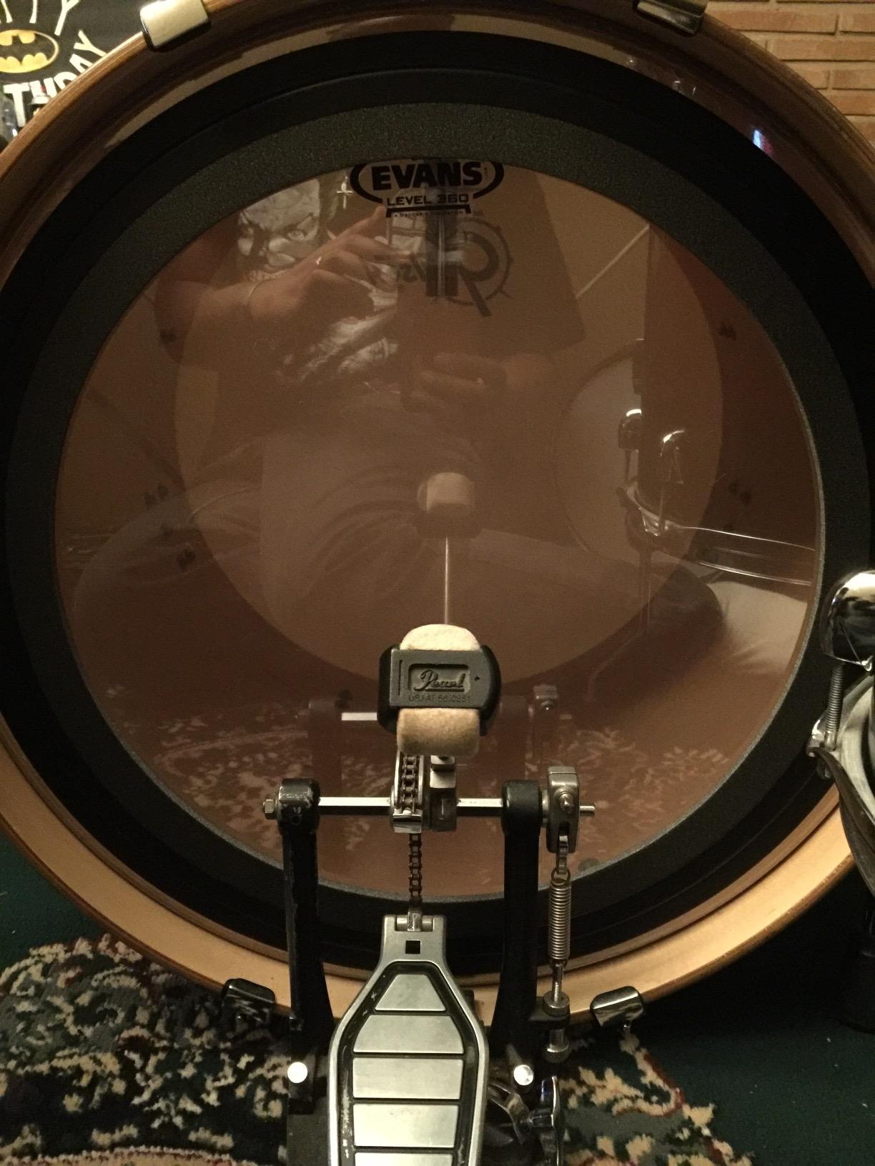 Evans EMAD2 Clear Bass Drum Head, 22