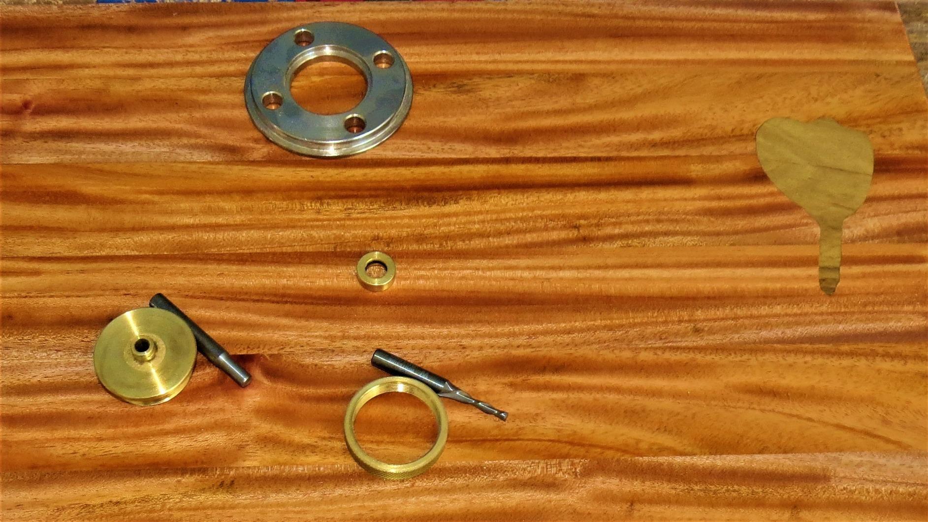 Whiteside 9500 Solid Brass Inlay Kit: 1/8 Inch Cutting Diameter, RD1600, 1/16 Inch Inside Corner Radius, Standard Inlay Kit customer photo 2
