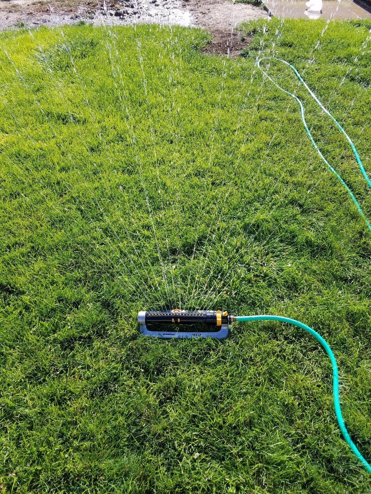 Melnor XT4200M XT Metal Oscillating Lawn Sprinkler with Width, Range and Flow, Basic customer photo 2
