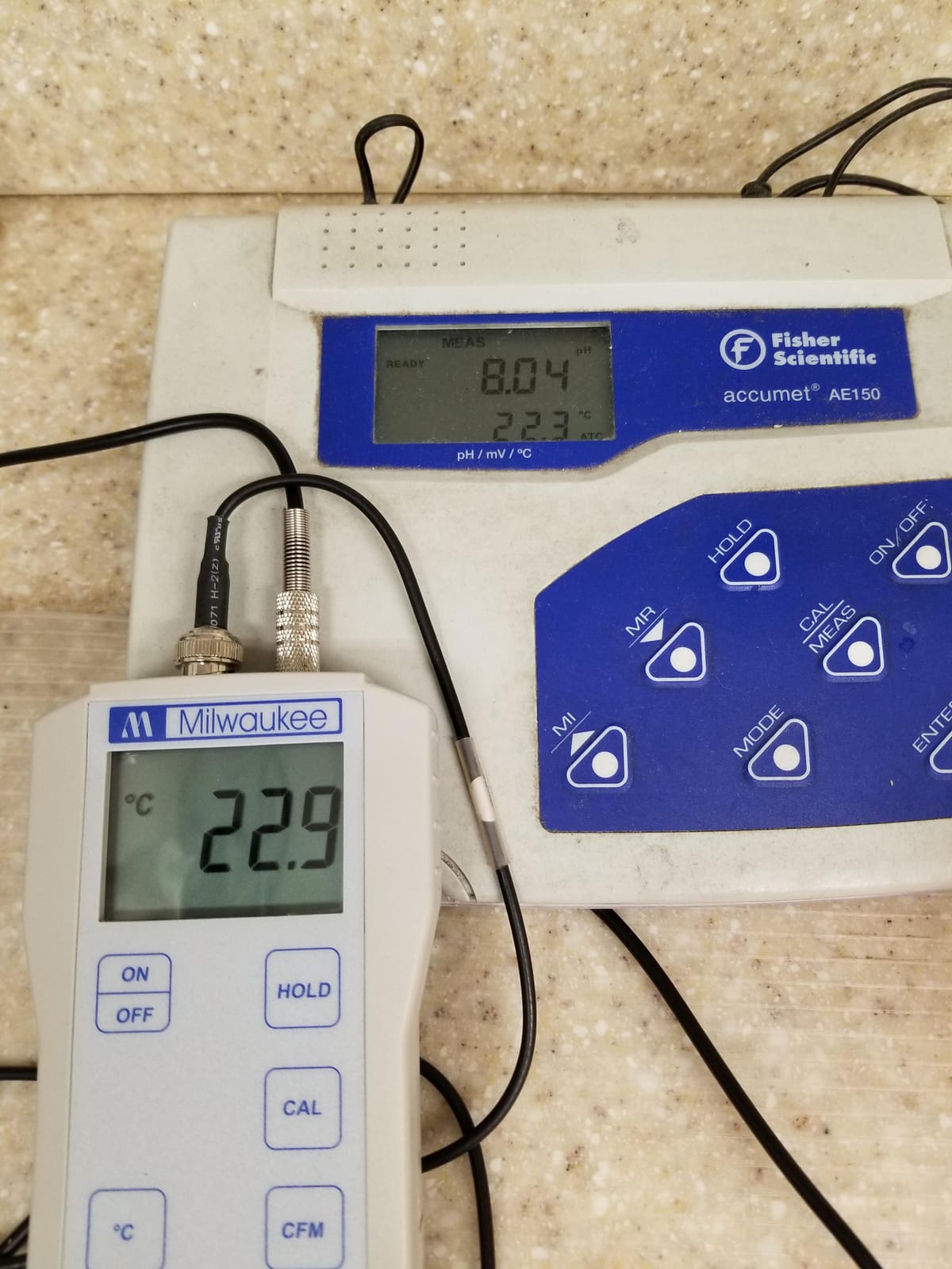 Milwaukee Portable pH/Temperature Meter - MW102 customer photo 1