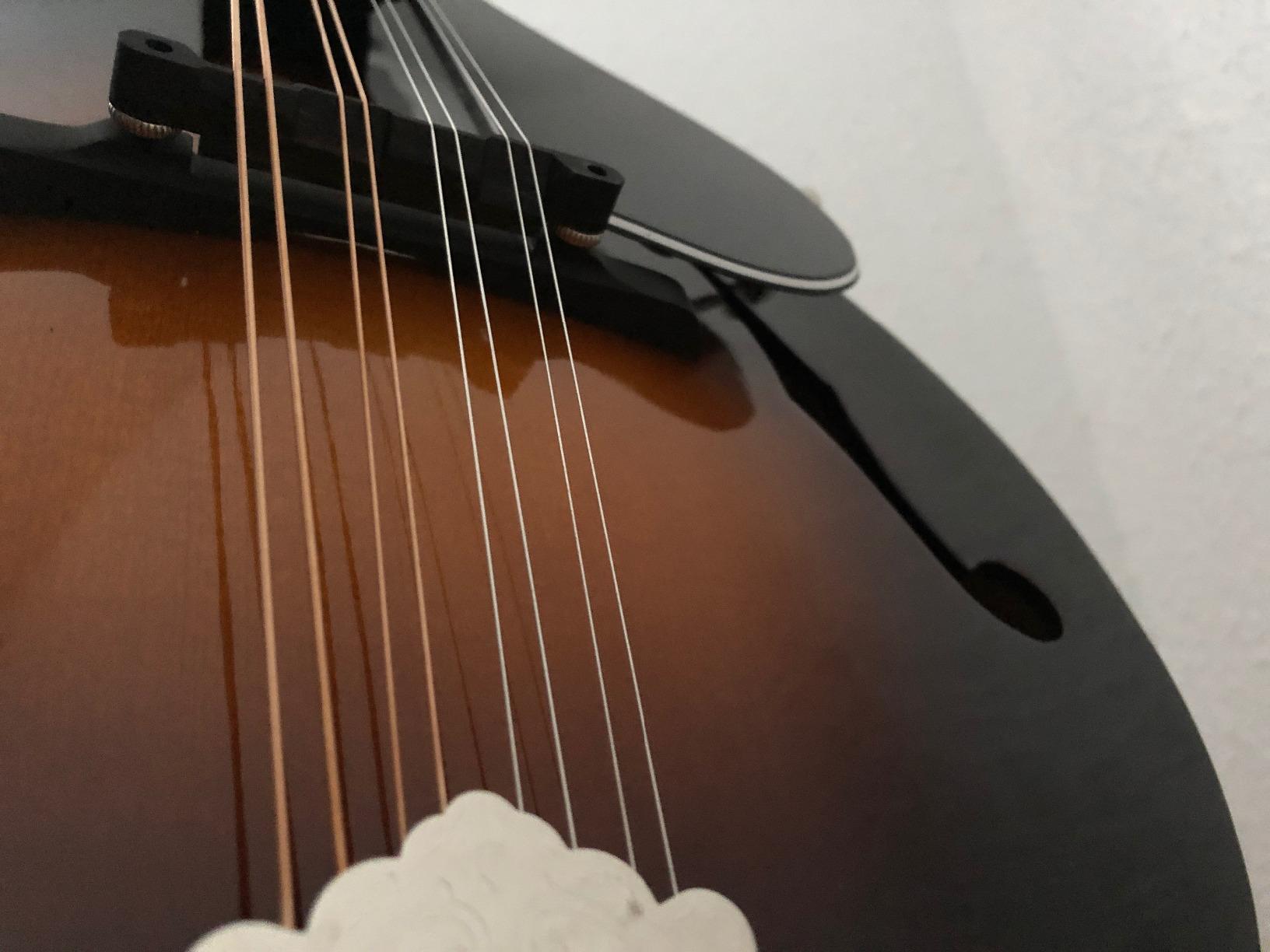 Kentucky KM-150 Standard A-Model Mandolin – Vintage Sunburst – Solid German Spruce Top & Alpine Maple Body customer photo 1