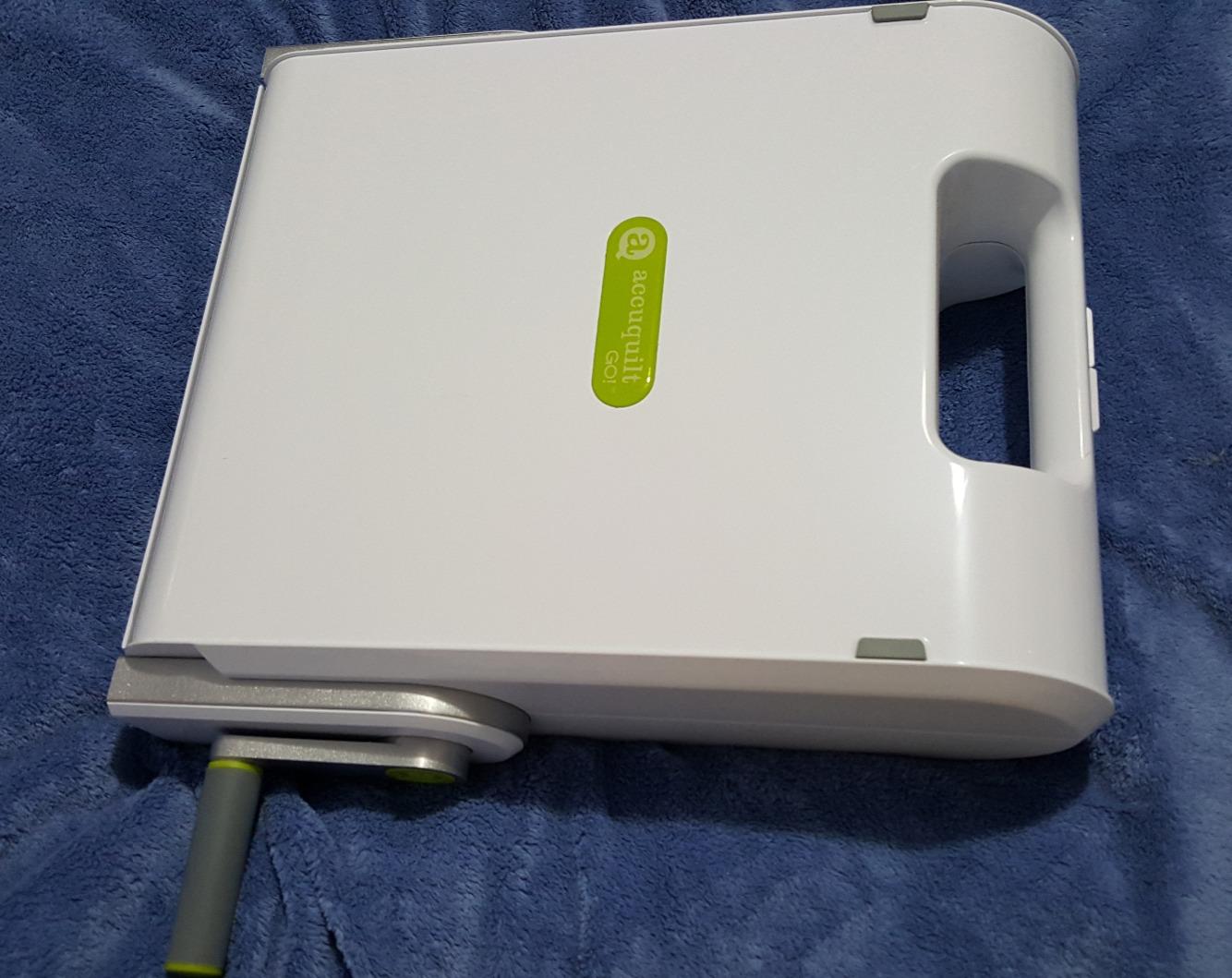 AccuQuilt GO! 55100H Fabric Cutter Starter Set, Portable Design customer photo 2