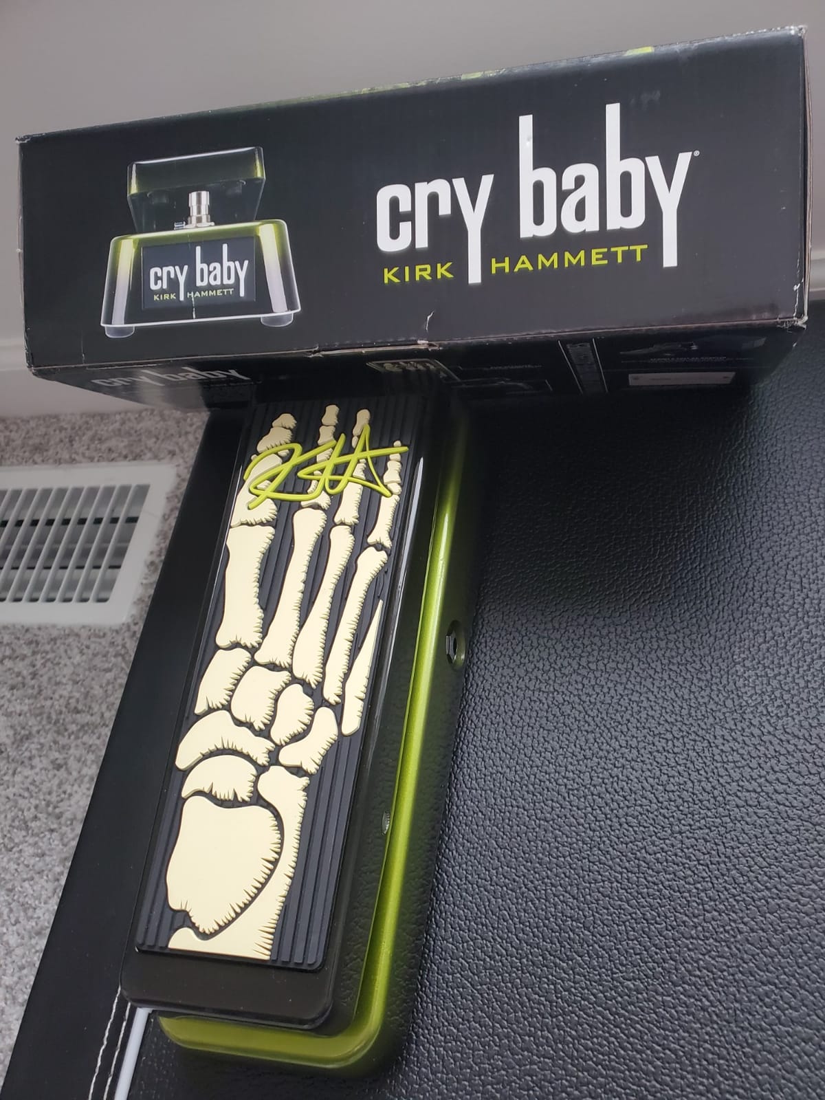 Kirk Hammett Cry Baby Wah customer photo 2
