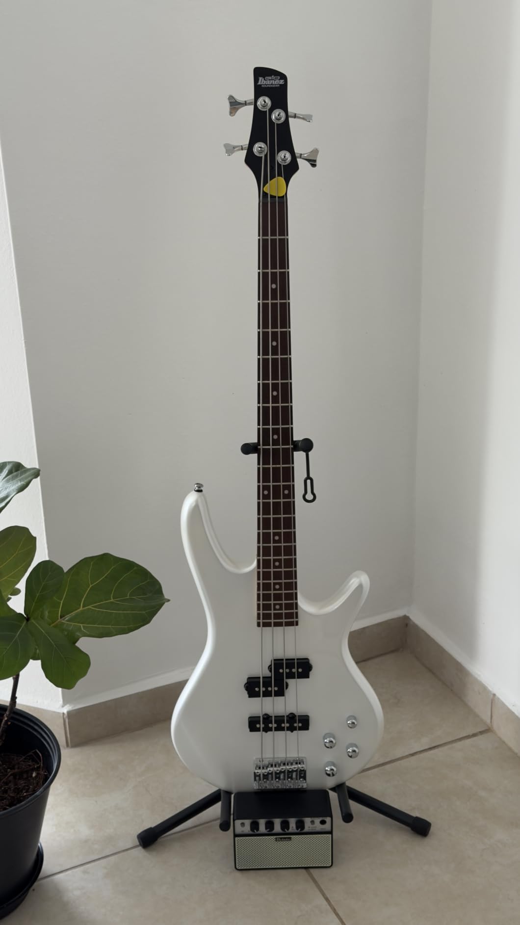 Ibanez 4-String Bass Guitar, Right Handed, Black customer photo 1