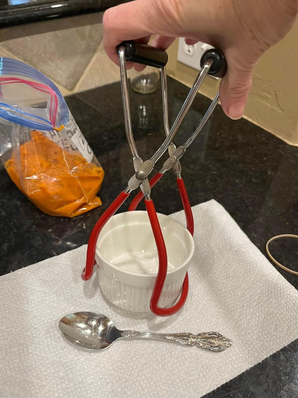 Mrs. Anderson’s Baking Canning Jar Lifter Tongs for Pressure Canner and Water Bath Canning, Fits all Canning Jar Sizes customer photo 2