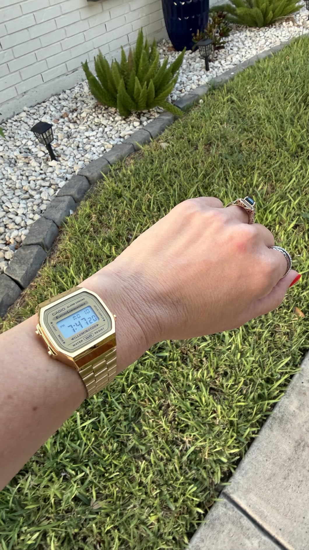 Casio Collection Unisex Adults Watch A168WG customer photo 2