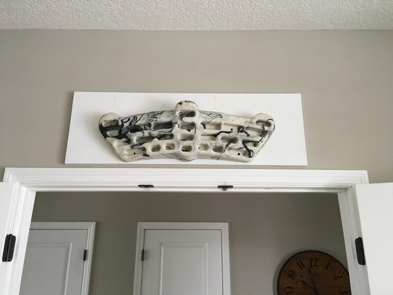 Metolius Simulator 3D Training Board - Black/White Swirl customer photo 2