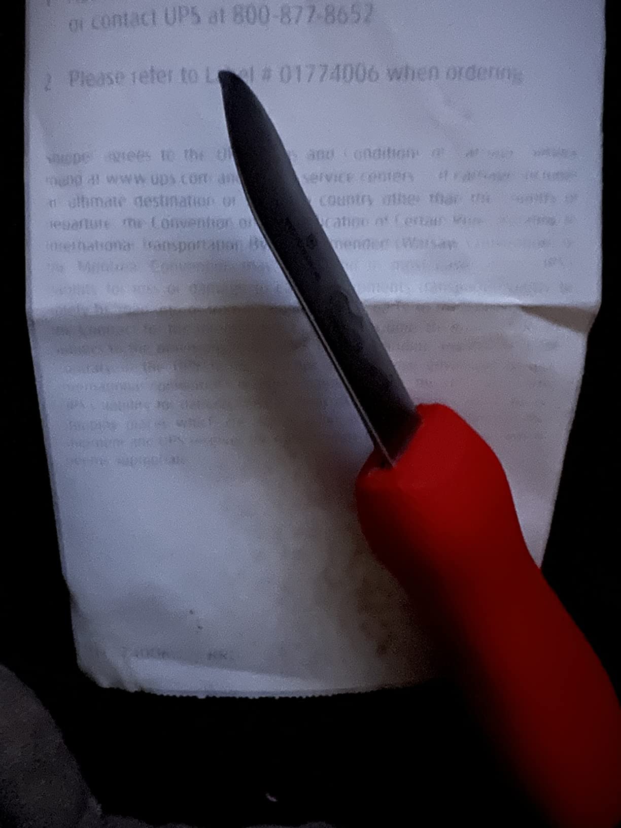 Victorinox Oyster Knife 2-3/4-Inch Hooked Tip New Haven Style Blade, Red SuperGrip Handle customer photo 1