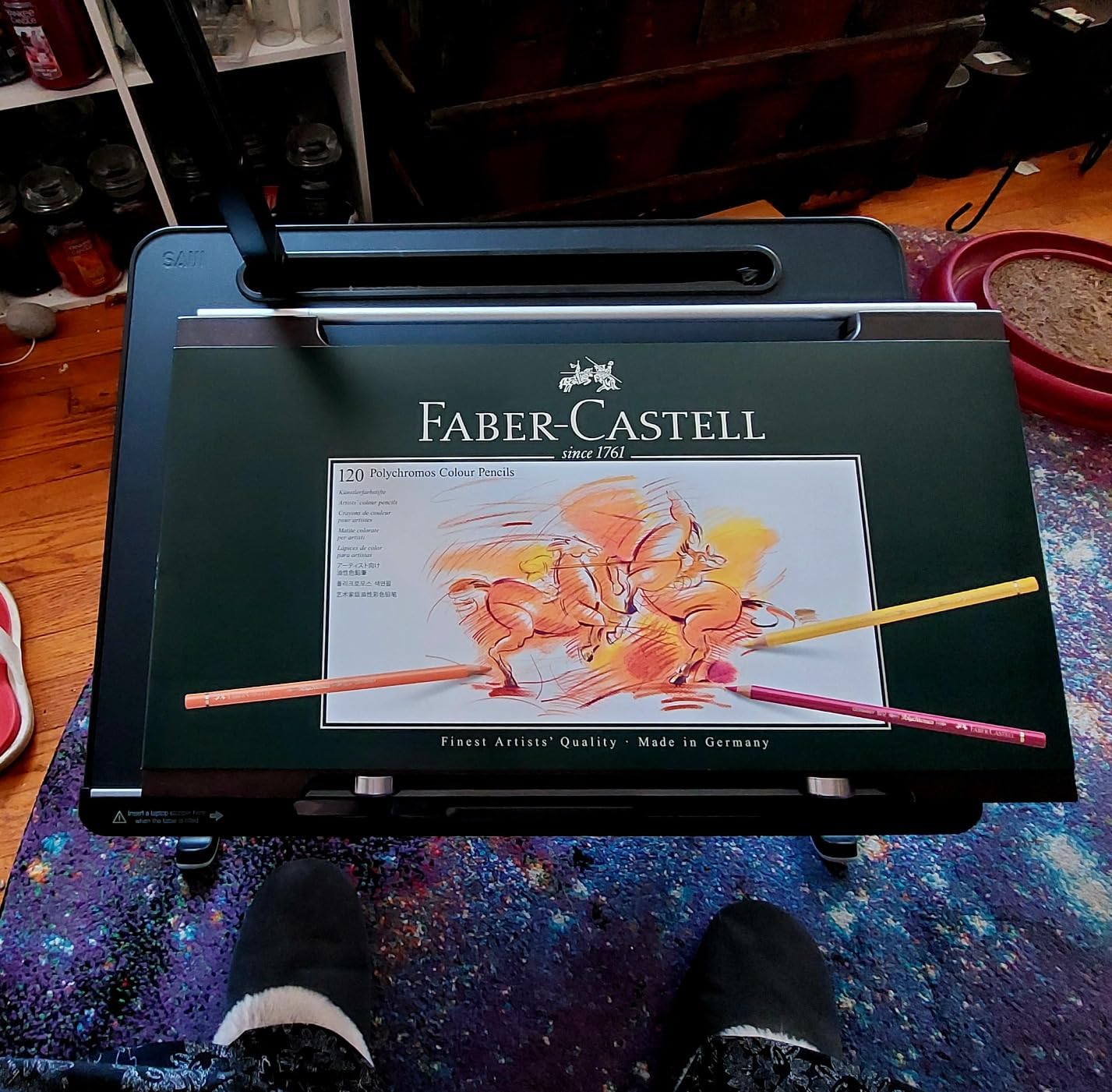 Faber-Castell Polychromos Artists' Color Pencils - Wood Case of 120 customer photo 1