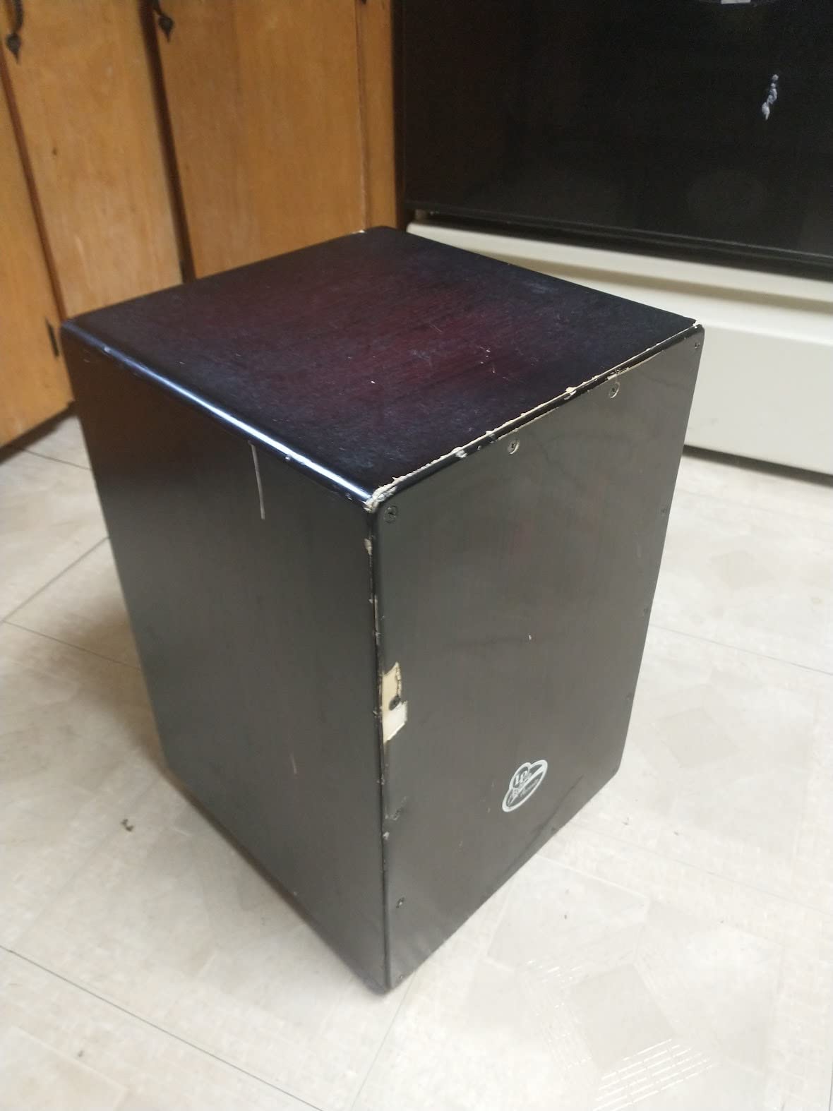 LP Aspire Accents Wire Cajon Dark Wood Streak LPA1332-DWS customer photo 2
