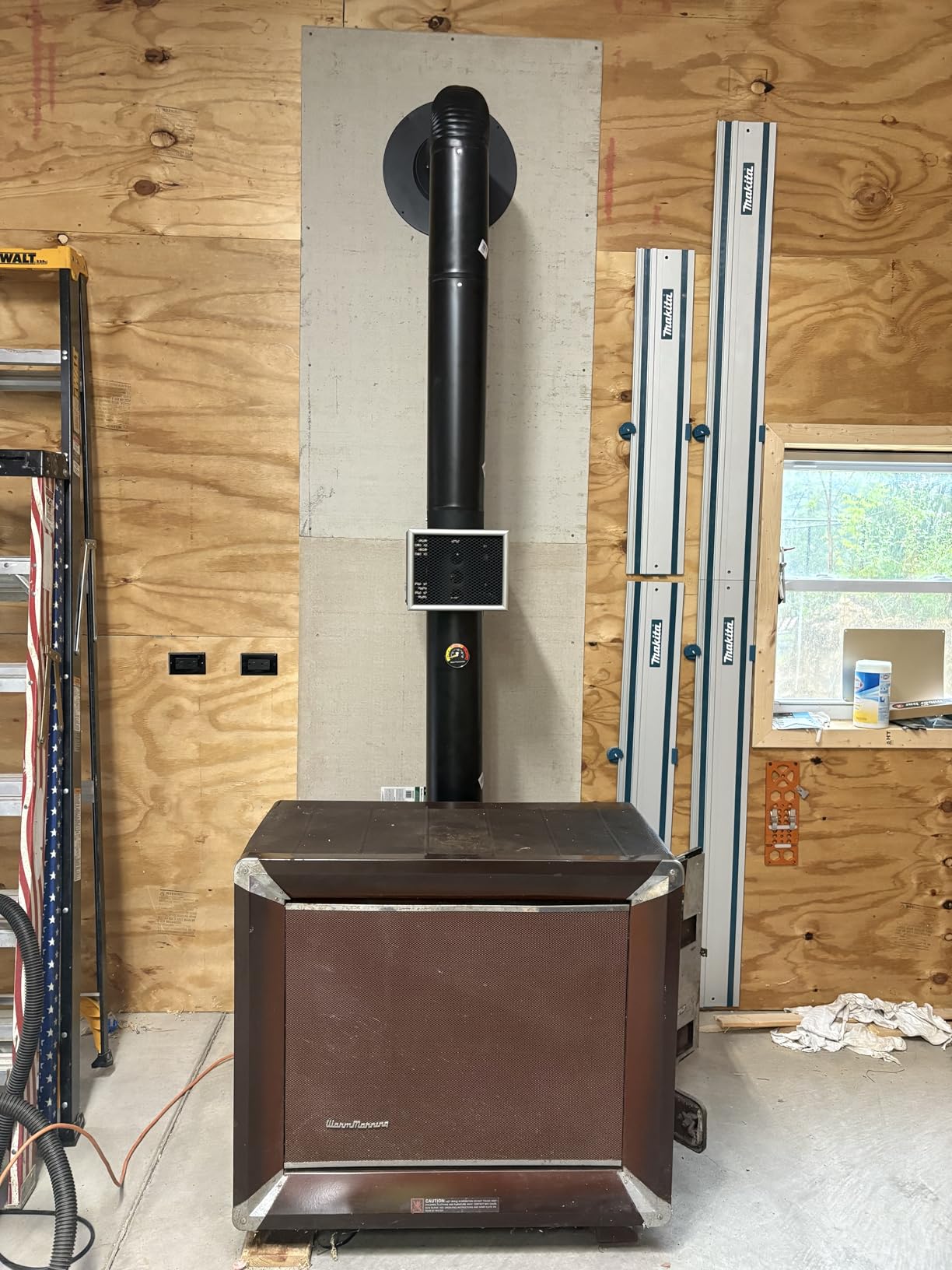 US Stove MH6-6 in Miracle Heat Reclaimer - Wood/Coal Stove Black customer photo 1