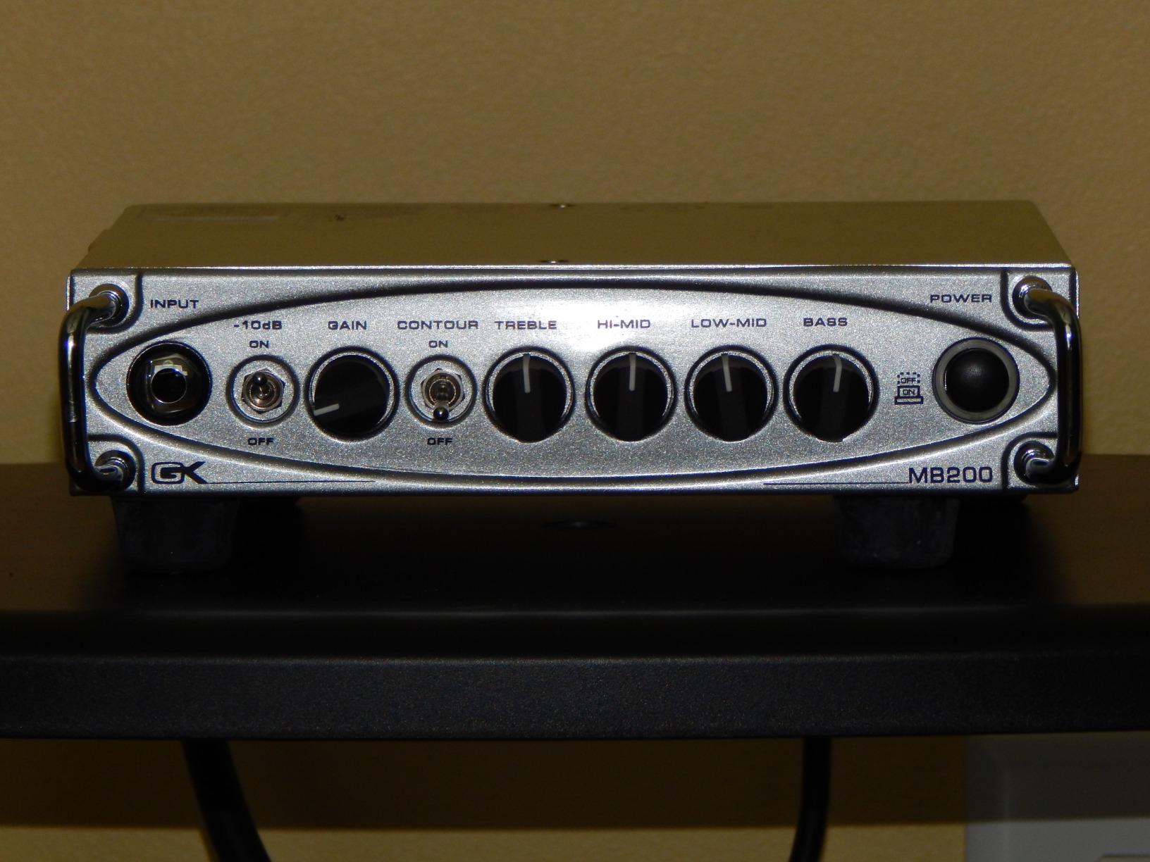Gallien-Krueger MB200 - 200W Ultra Light Bass Amplifier customer photo 1