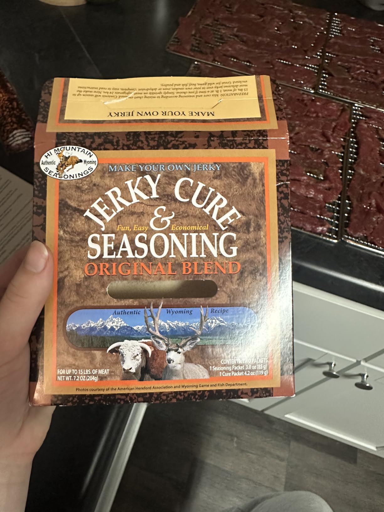 Hi Mountain ORIGINAL BLEND Jerky Seasoning and Cure Kit | Beef & Venison customer photo 1