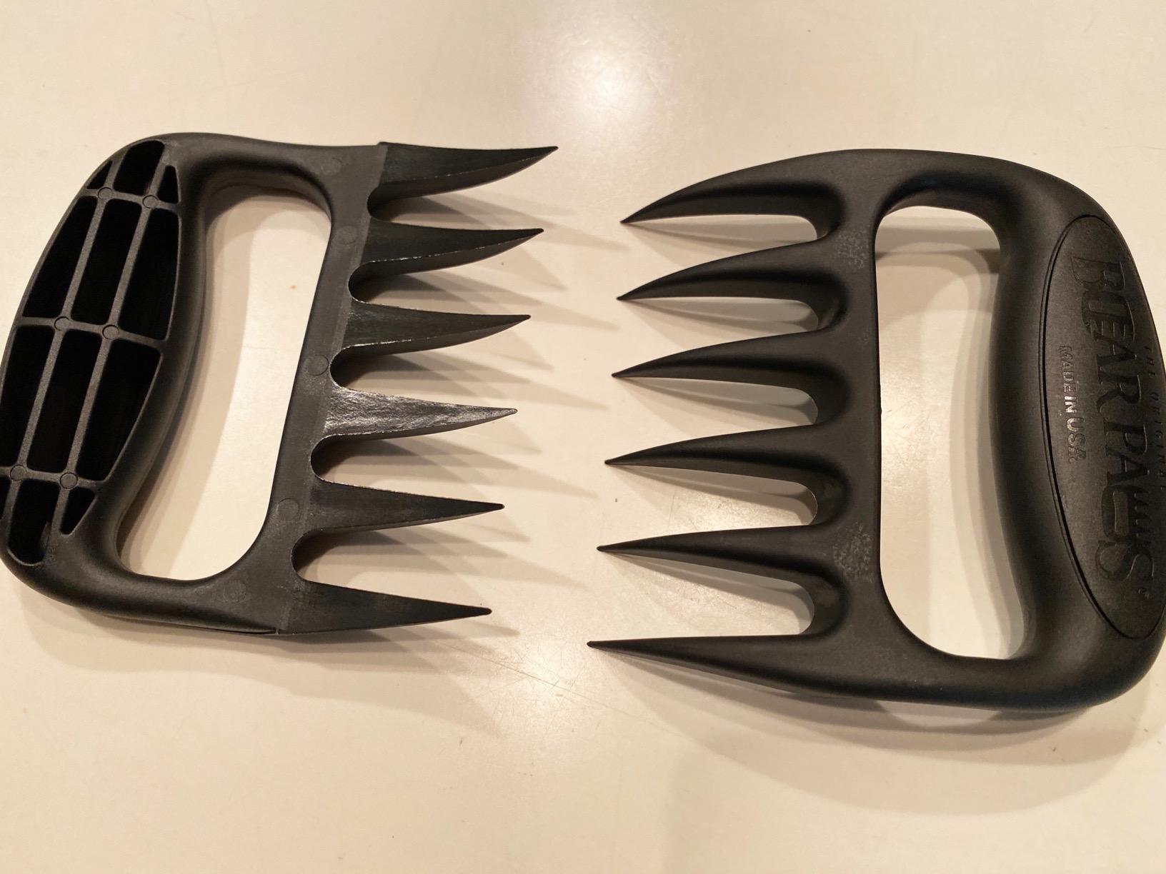Bear Paws Meat Claws - The Original BBQ Meat Shredder Claws - Black customer photo 1