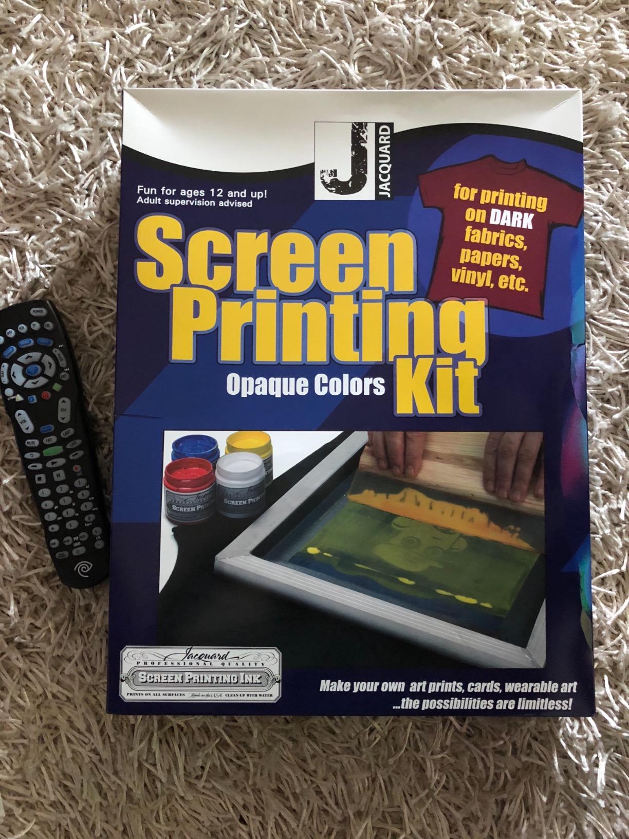 Jacquard Opaque Screen Printing Kit customer photo 2