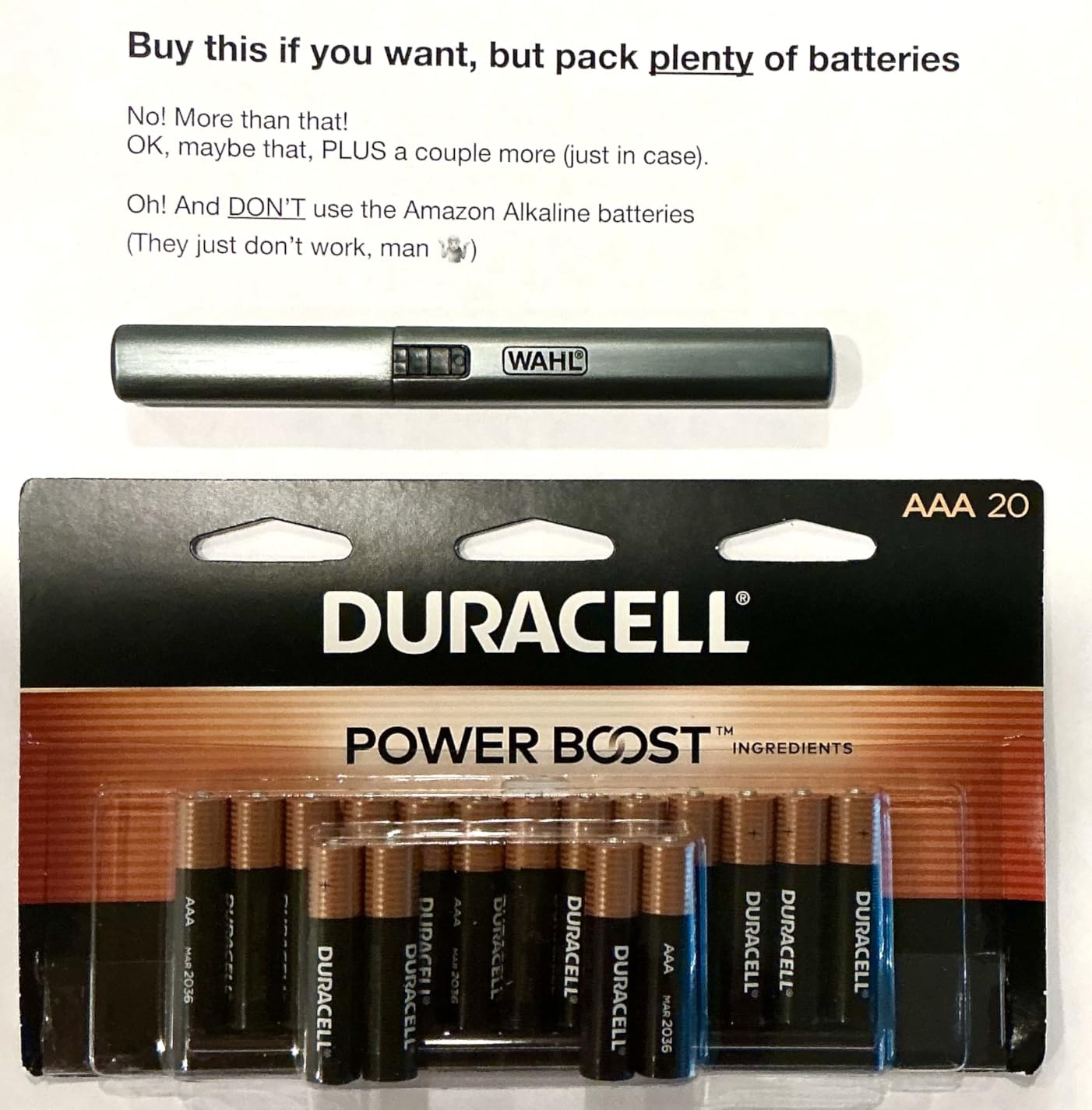 Wahl Micro Groomsman Battery Personal Trimmer for Eyebrows, Nose & Ear customer photo 1
