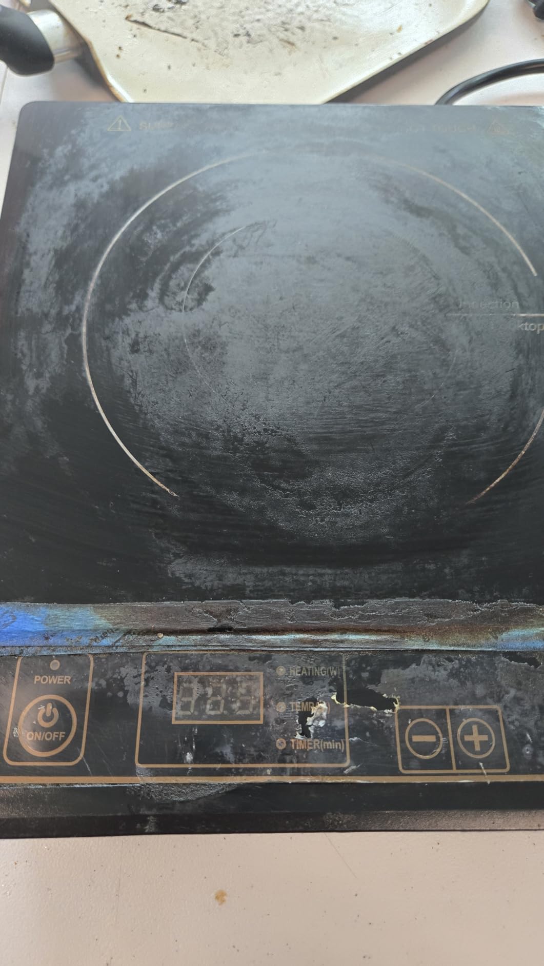Duxtop 1800W Portable Induction Cooktop Countertop Burner, Gold 8100MC customer photo 2