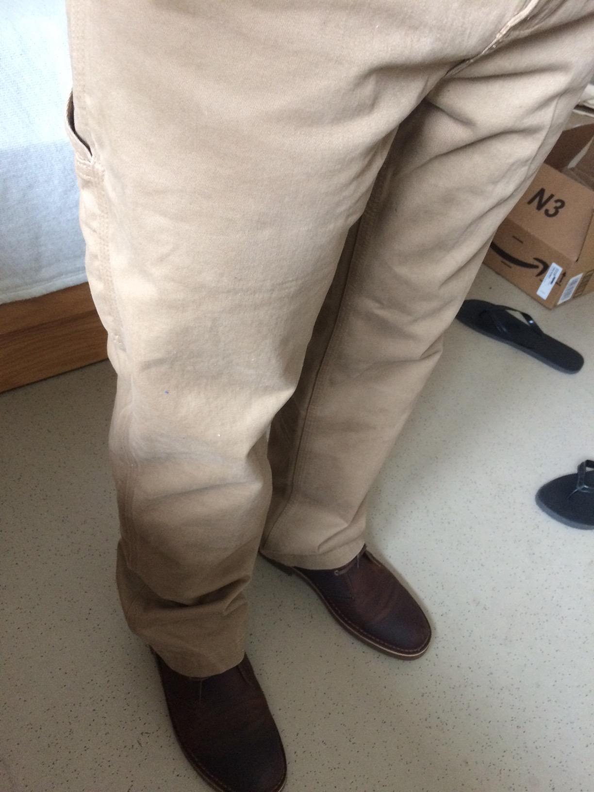 Carhartt Men's Relaxed Straight Twill Dungaree customer photo 2