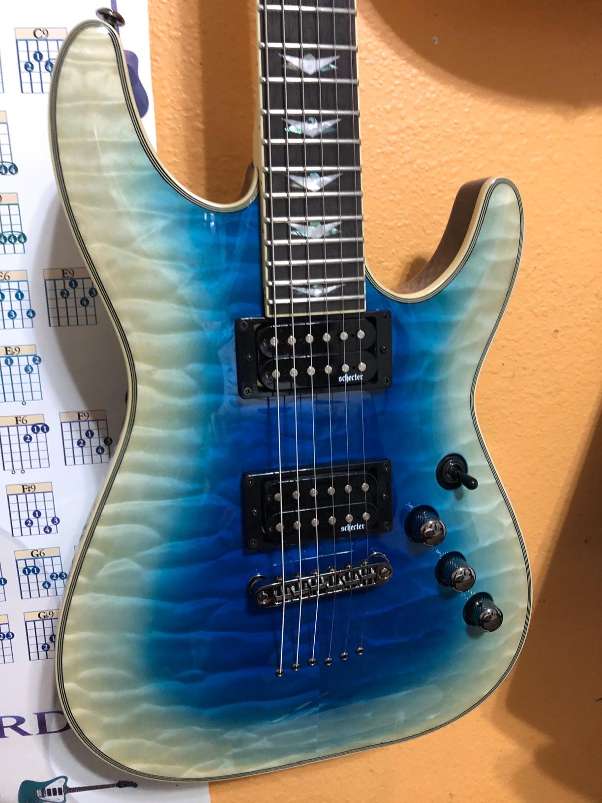 Schecter Omen Extreme-6 Electric Guitar - Vintage Sunburst customer photo 1
