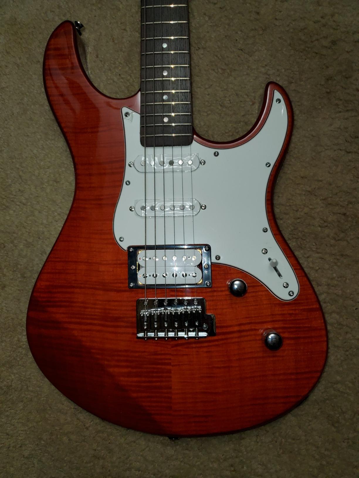Yamaha Pacifica Series PAC212VFM Electric Guitar, Caramel Brown customer photo 1