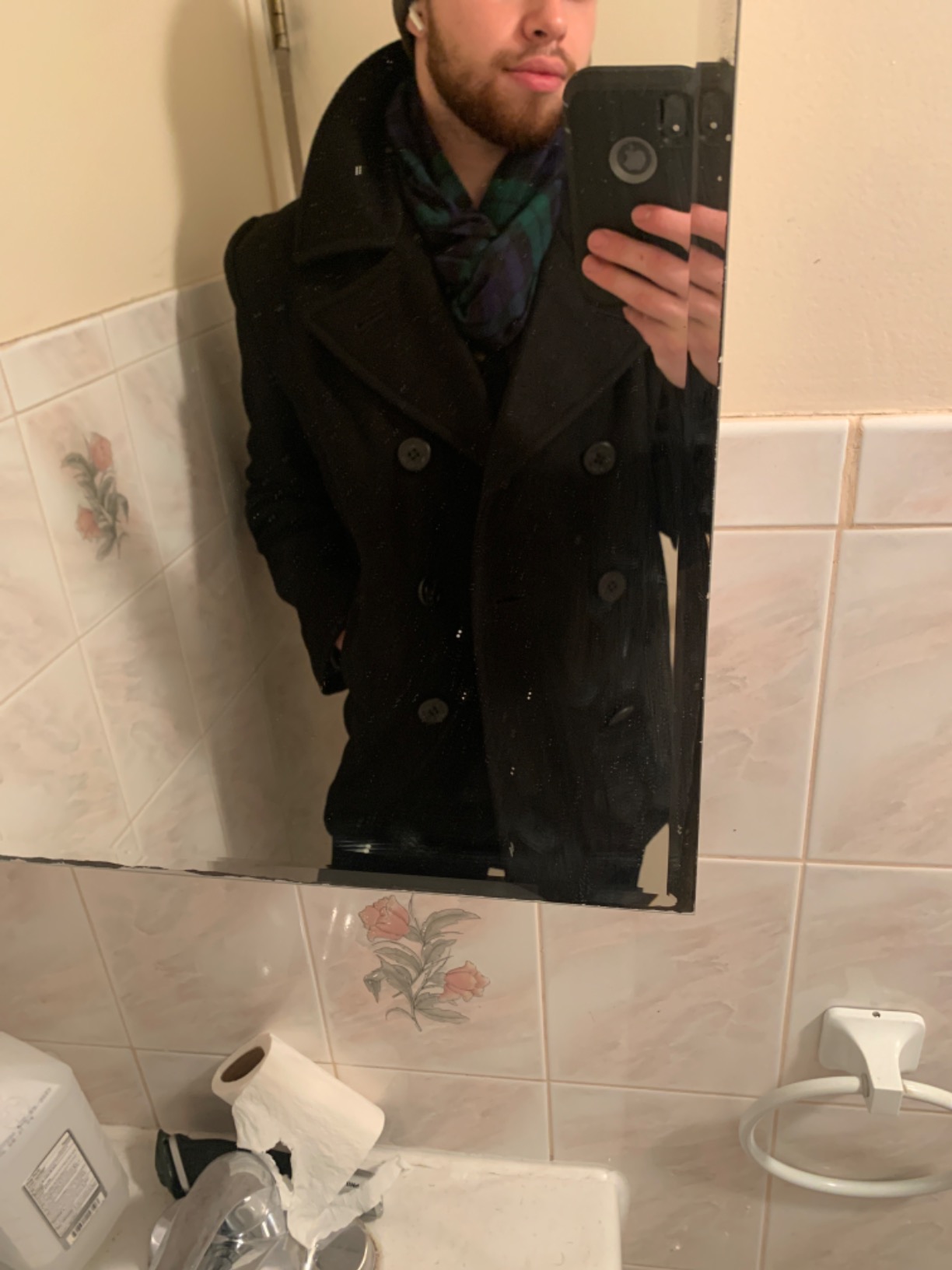 Mil-Tec Us Navy Pea Coat Tuch Men's Jacket customer photo 2
