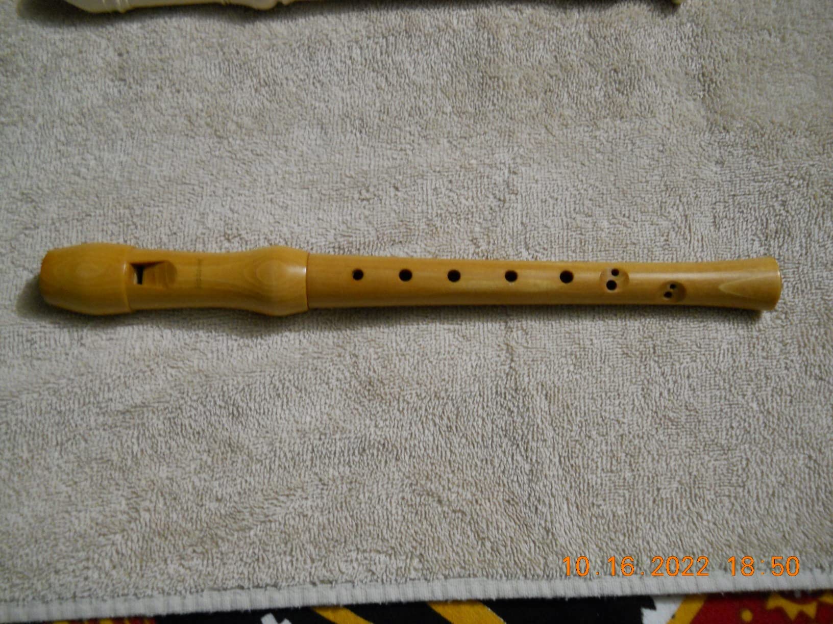 Hohner C Soprano Wood Recorder Natural 9522 customer photo 2