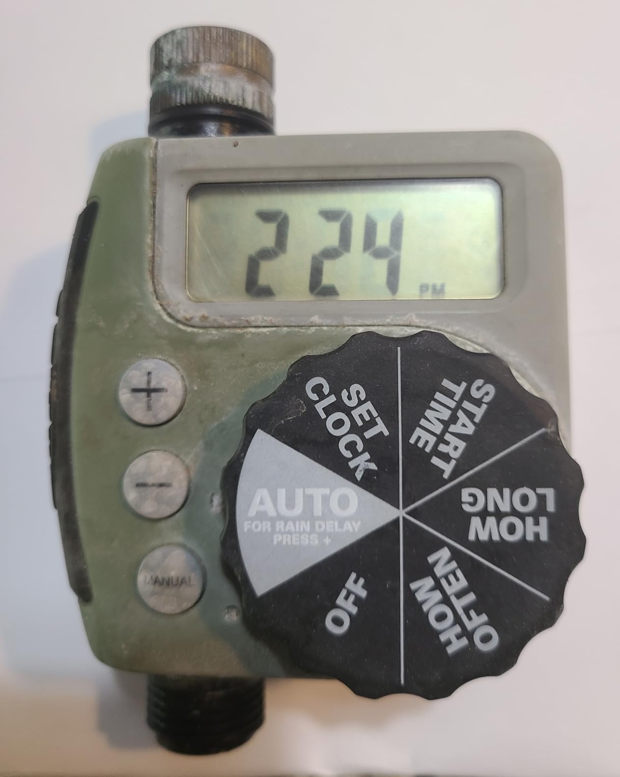 Orbit One Outlet Single-Dial Hose Faucet Timer - Easy Programmable - For Garden Watering System - LCD Hose Timer with Adjustable Watering Schedule - 62056 customer photo 1