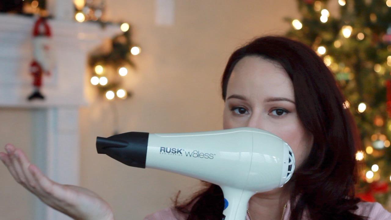 RUSK Engineering W8less Professional 2000 Watt Dryer, 7 Speed Settings, Lightweight. customer photo 1