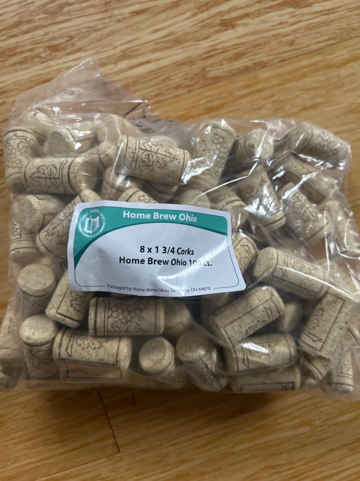 FastRack #8 Straight Corks, 8