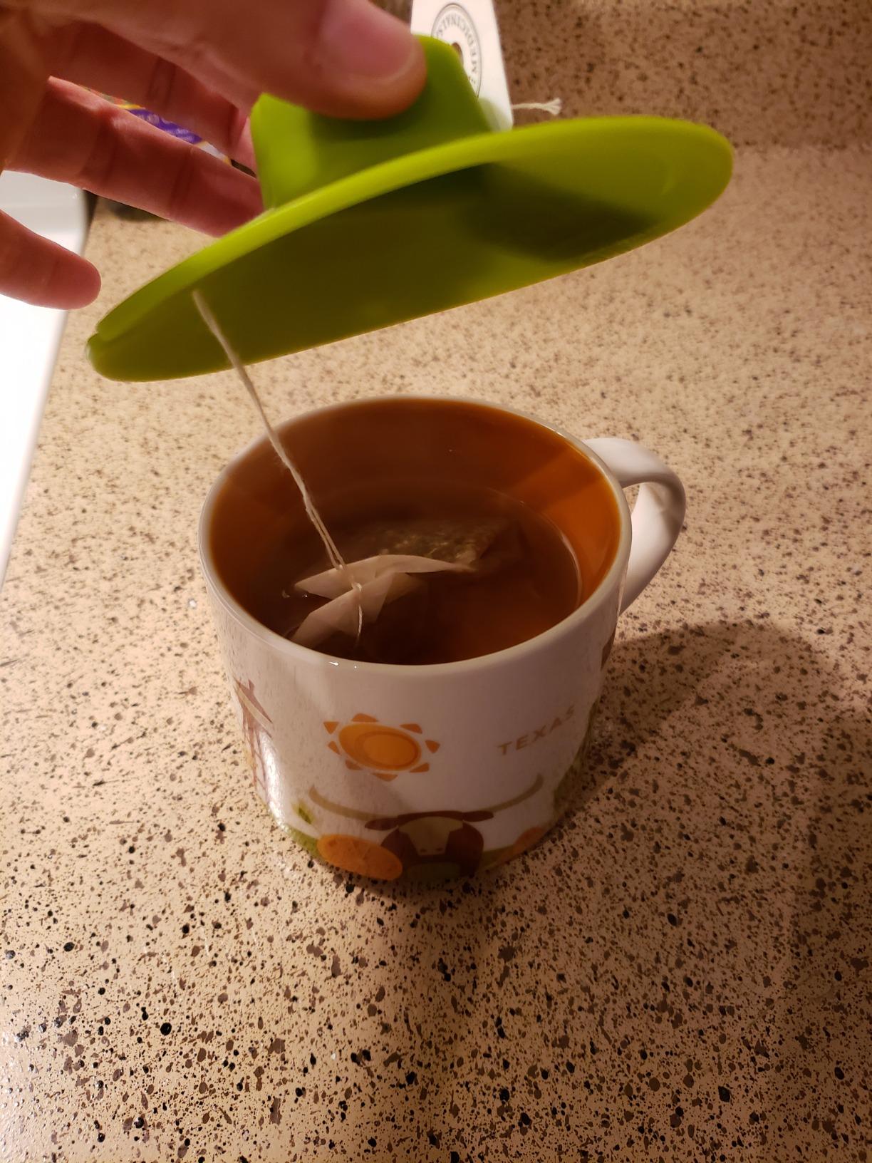 Primula Buddy Silicone Tea Bag Holder, Easy to Use and Mess-Free, Dishwasher Safe, 4.25-Inch, Green customer photo 1