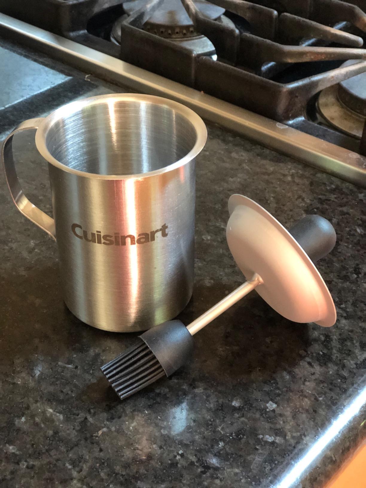 Cuisinart Sauce Pot and Basting Brush Set, 16 oz. Stainless Steel Grill Accessory with Silicone Basting Brush for Cooking & BBQ, Easy to Clean BBQ Accessories for Smoking and Grilling customer photo 2