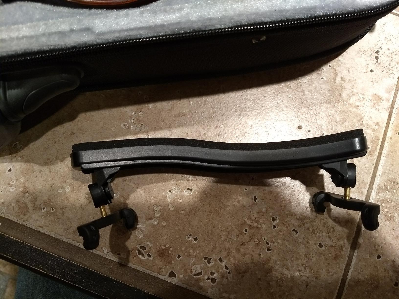 Bunnel Pupil Violin Outfit 4/4 Full Size Clearance By Kennedy Violins - Carrying Case and Accessories Included - Solid Maple Wood and Ebony Fittings RB300 customer photo 2