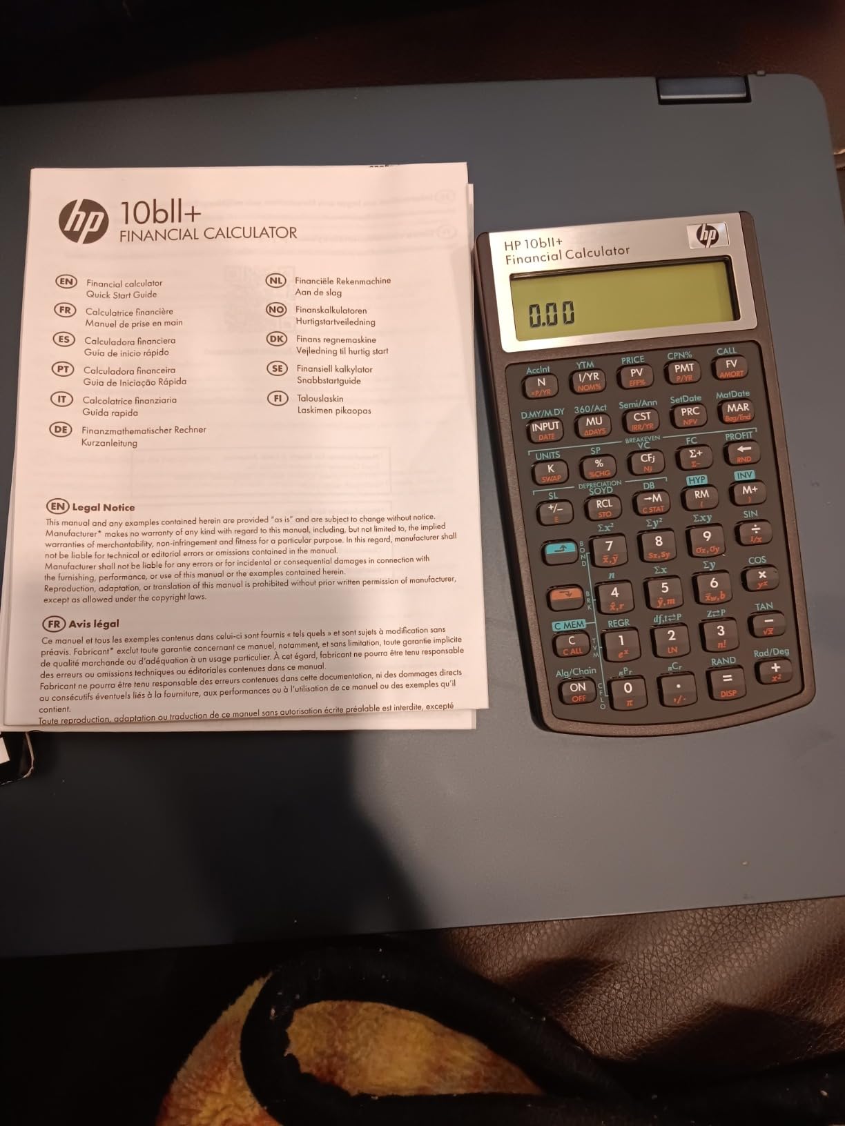 HP 10bII+ Financial Calculator for College and High School, SAT AP PSAT customer photo 2