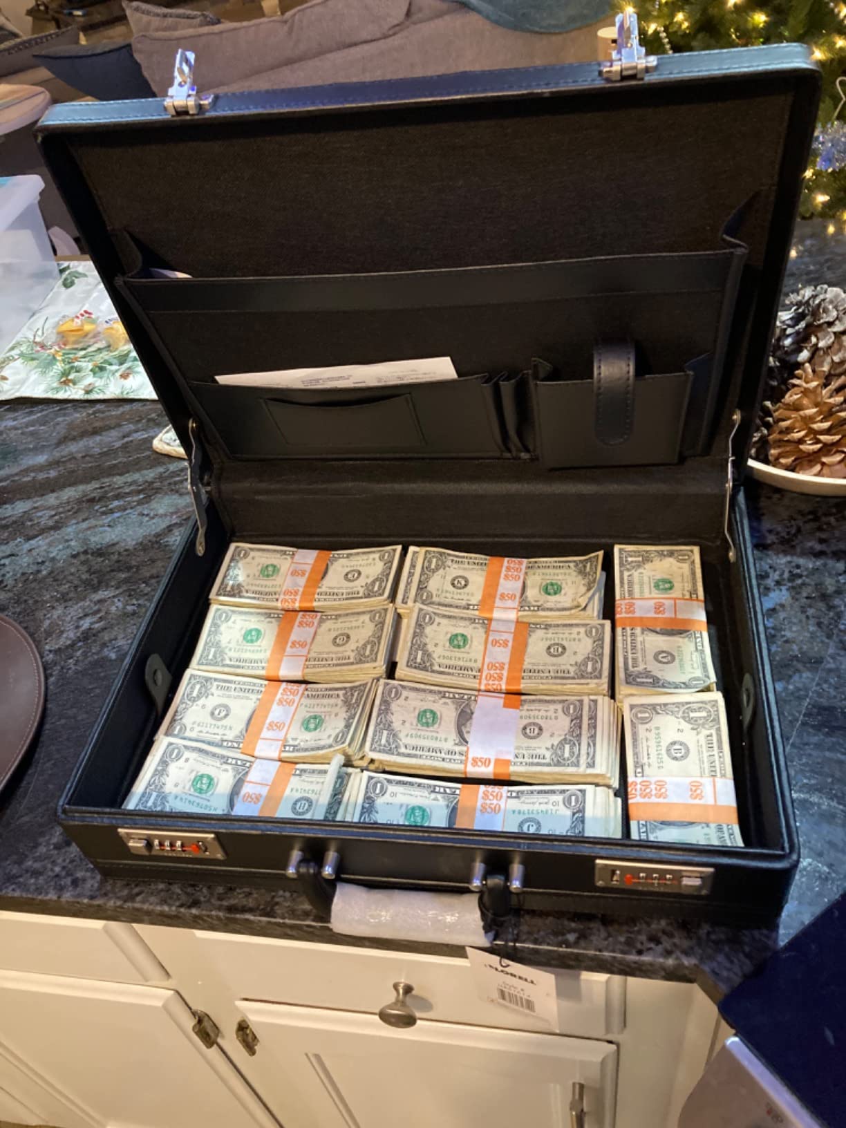 LYS Carrying Case (Attaché) Document - Black customer photo 2