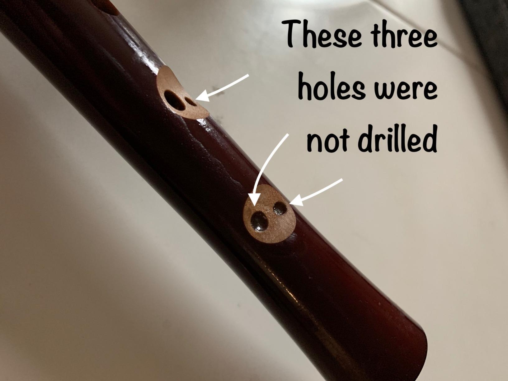 FLAUTA DULCE SOPRANO - Hohner (9560) (Madera Peral Natural) (Barroca) (2 Piezas) customer photo 2