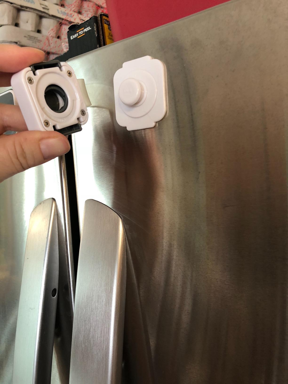 Munchkin® Xtraguard™ Child Safety Cabinet Locks, Double Locking Latches for Babyproofing Appliances, Toilets and More, 2 Count customer photo 1