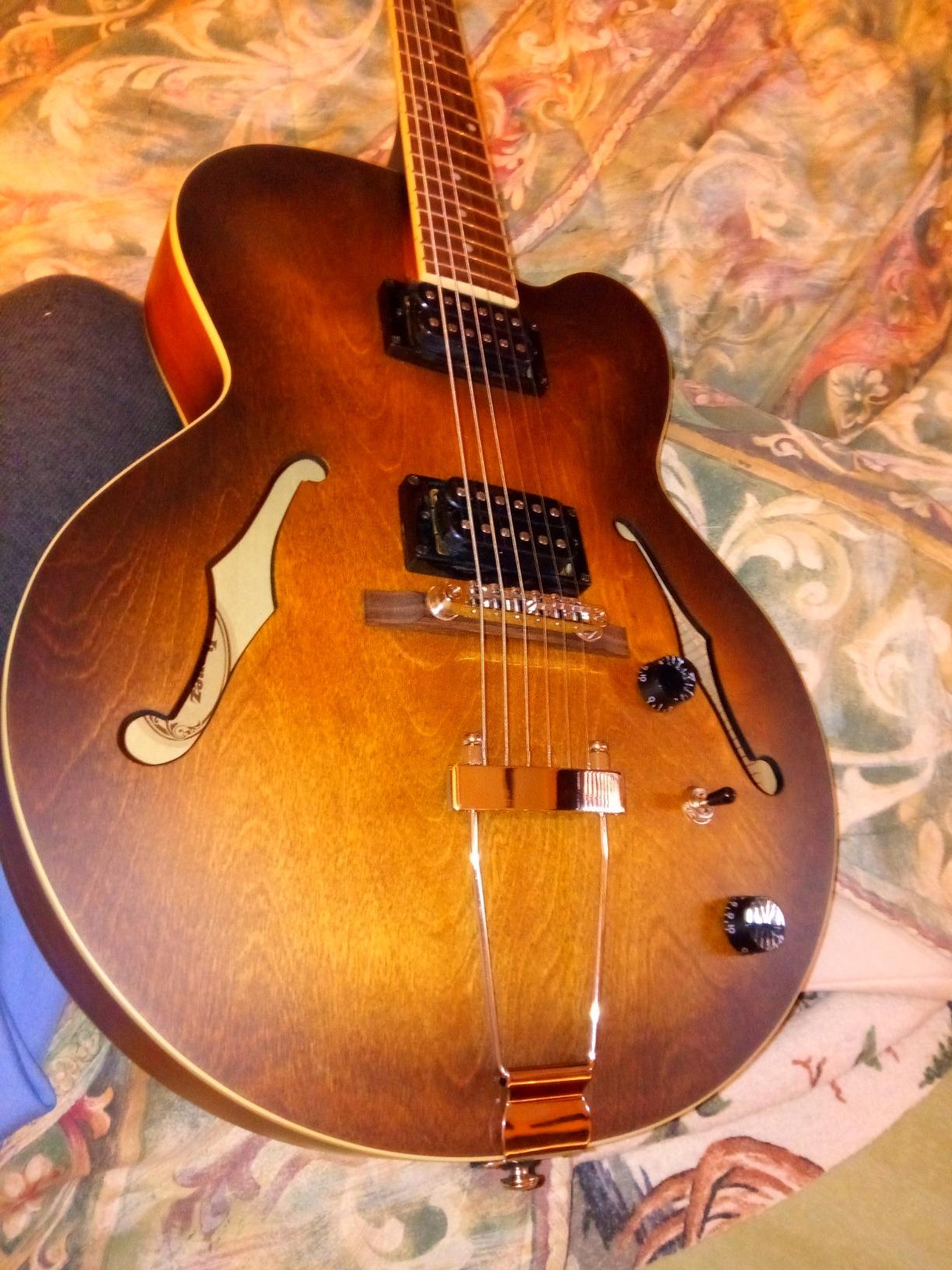 Ibanez Artcore AF55 Hollowbody Electric Guitar - Tobacco Flat customer photo 2