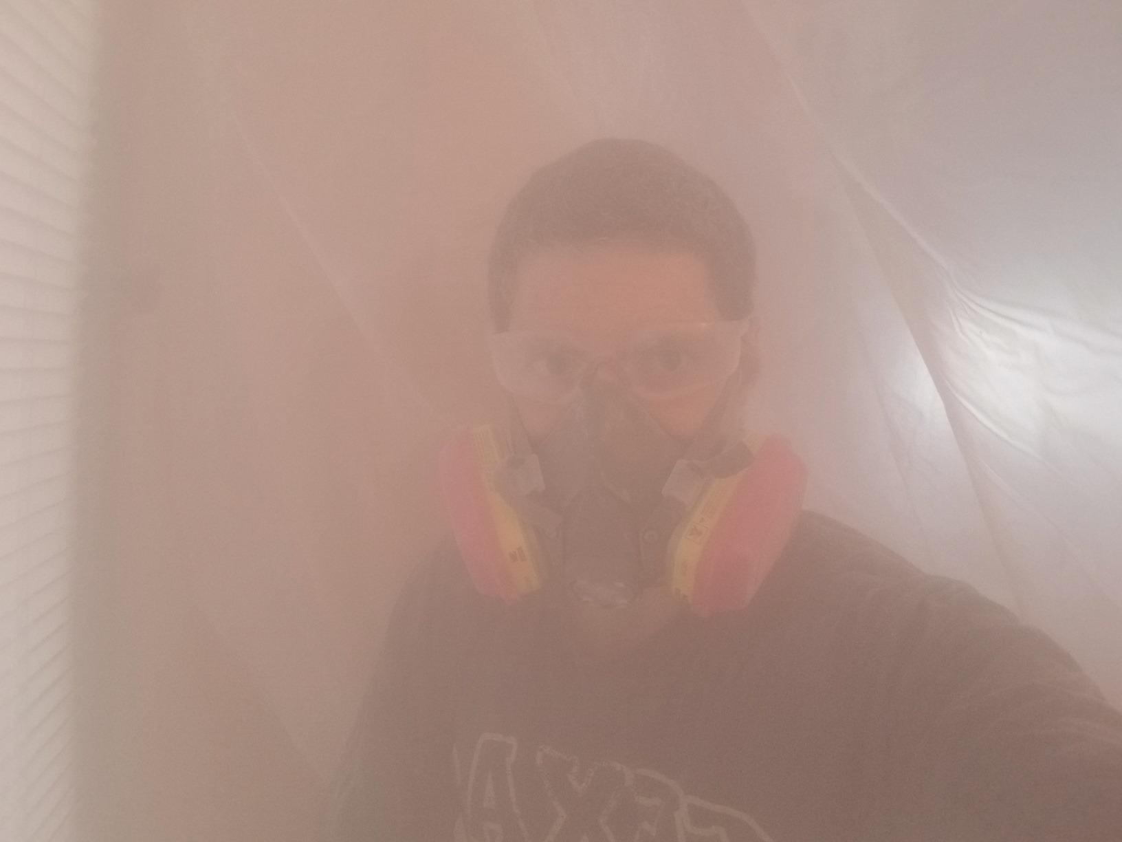 3M Half Facepiece Reusable Respirator 6300, NIOSH, Large | Four-Point Harness, Comfortable Fit, Dual Airline Supplied Air Compatible, Bayonet Connections, Painting, Sanding, Cleaning customer photo 1