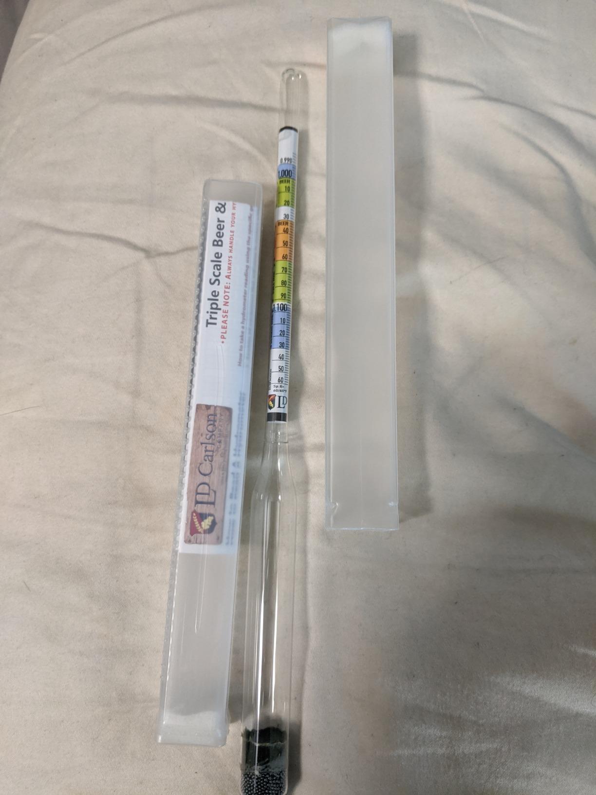 FastRack Name Hydrometer Alcohol 0-200 Proof and Tralle Hydrometer, Alcohol Proof Tester for Liquor, Distilling Moonshine - Alcohol Hydrometer for Proofing Distilled customer photo 2