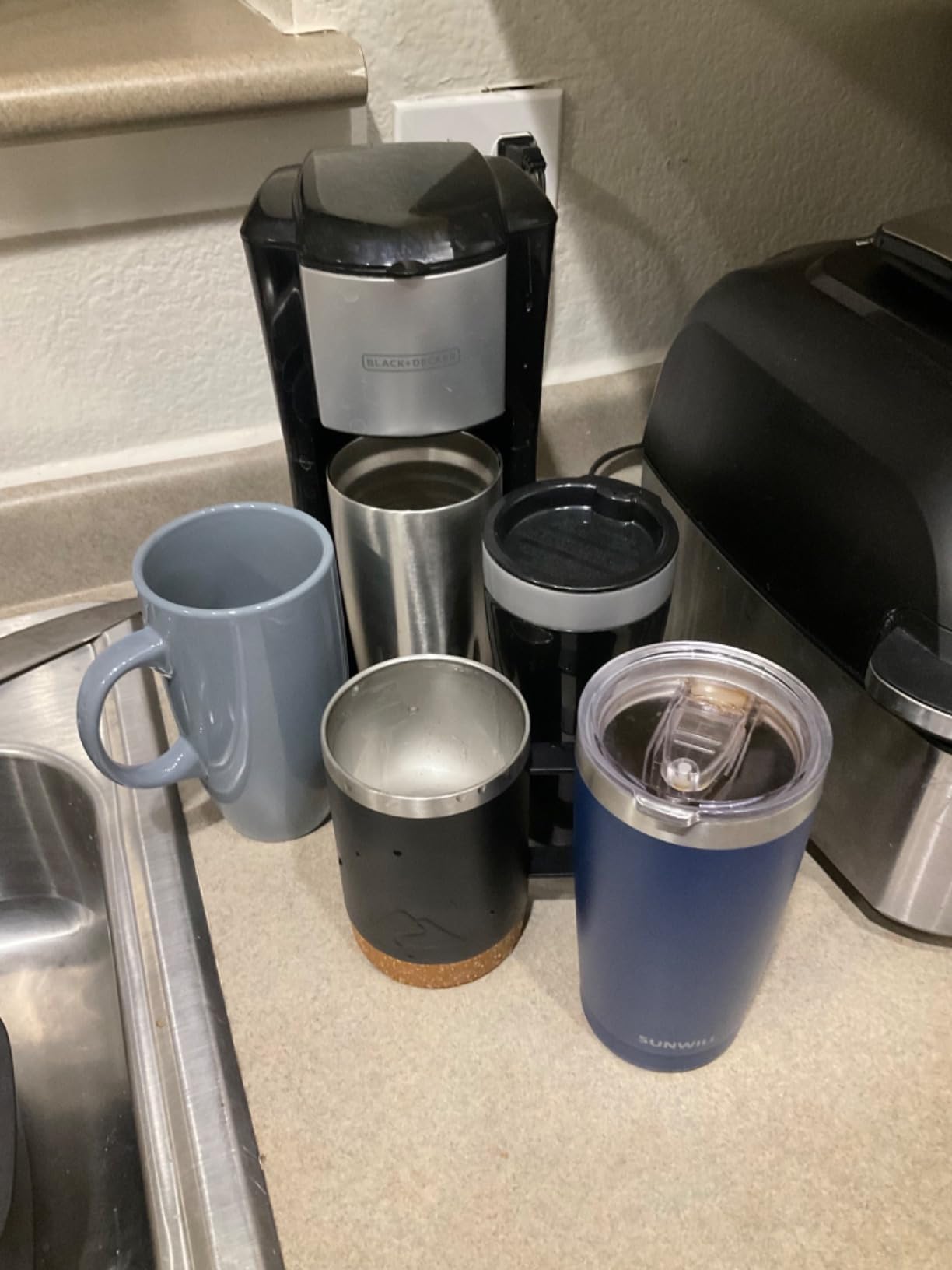 Single Serve Coffeemaker, Black customer photo 2