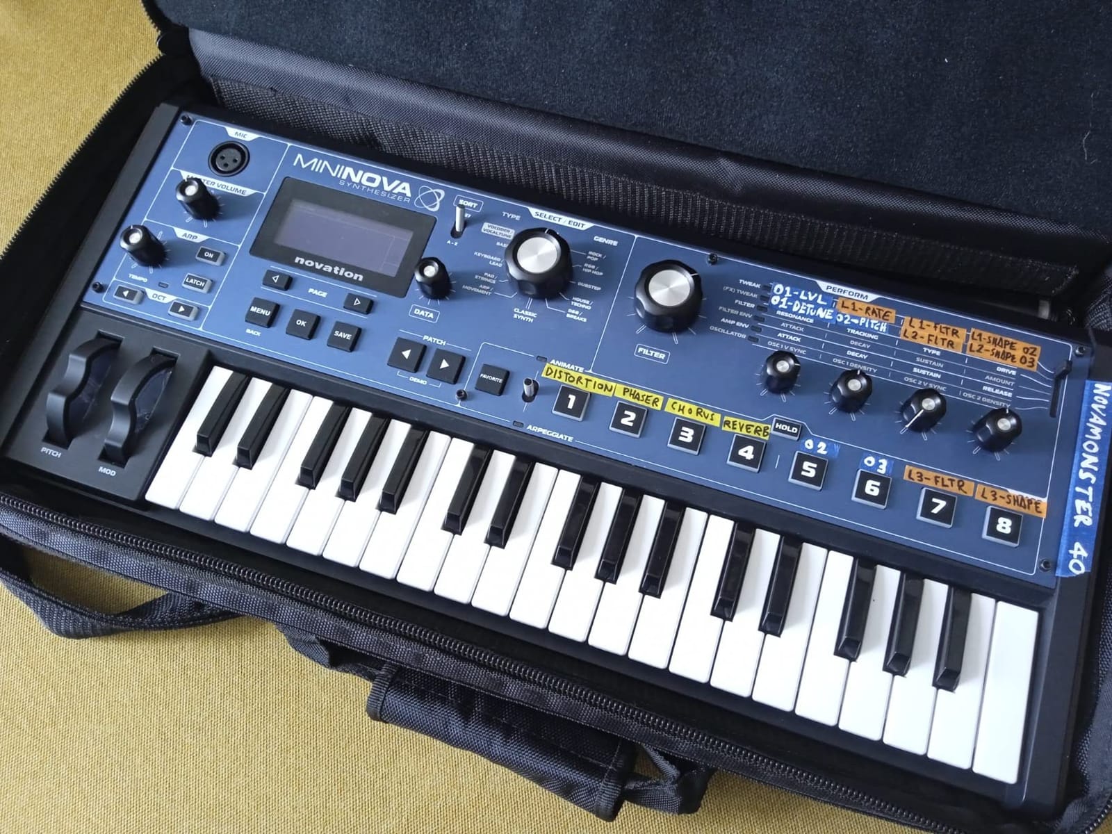 Novation MiniNova Analog Modeling Synthesizer customer photo 2