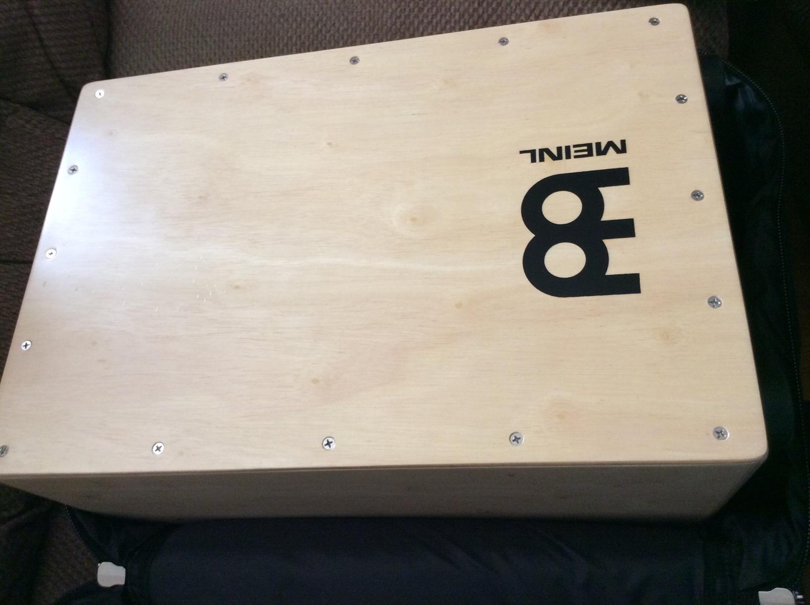 String Cajon Box Drum Instrument with Internal Snare Strings, Adjustable - NOT MADE IN CHINA - Play with Your Hands, 2-YEAR WARRANTY customer photo 1