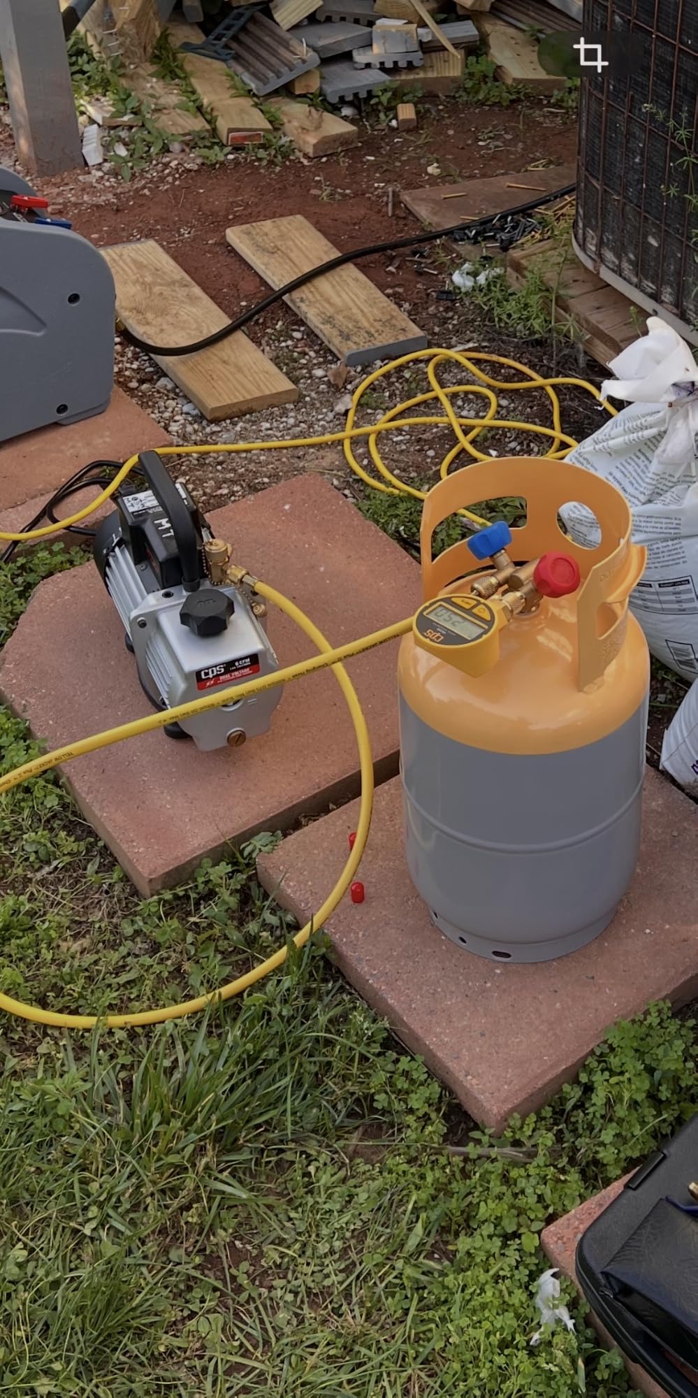 Mastercool 62010 30 lb Refrigerant Recovery Cylinder customer photo 1