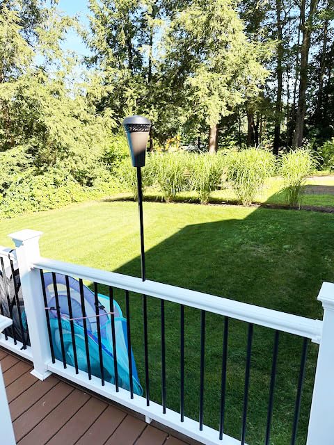 TIKI Island Outdoor Torch, Backyard Garden Decor, Weather-Resistant customer photo 2