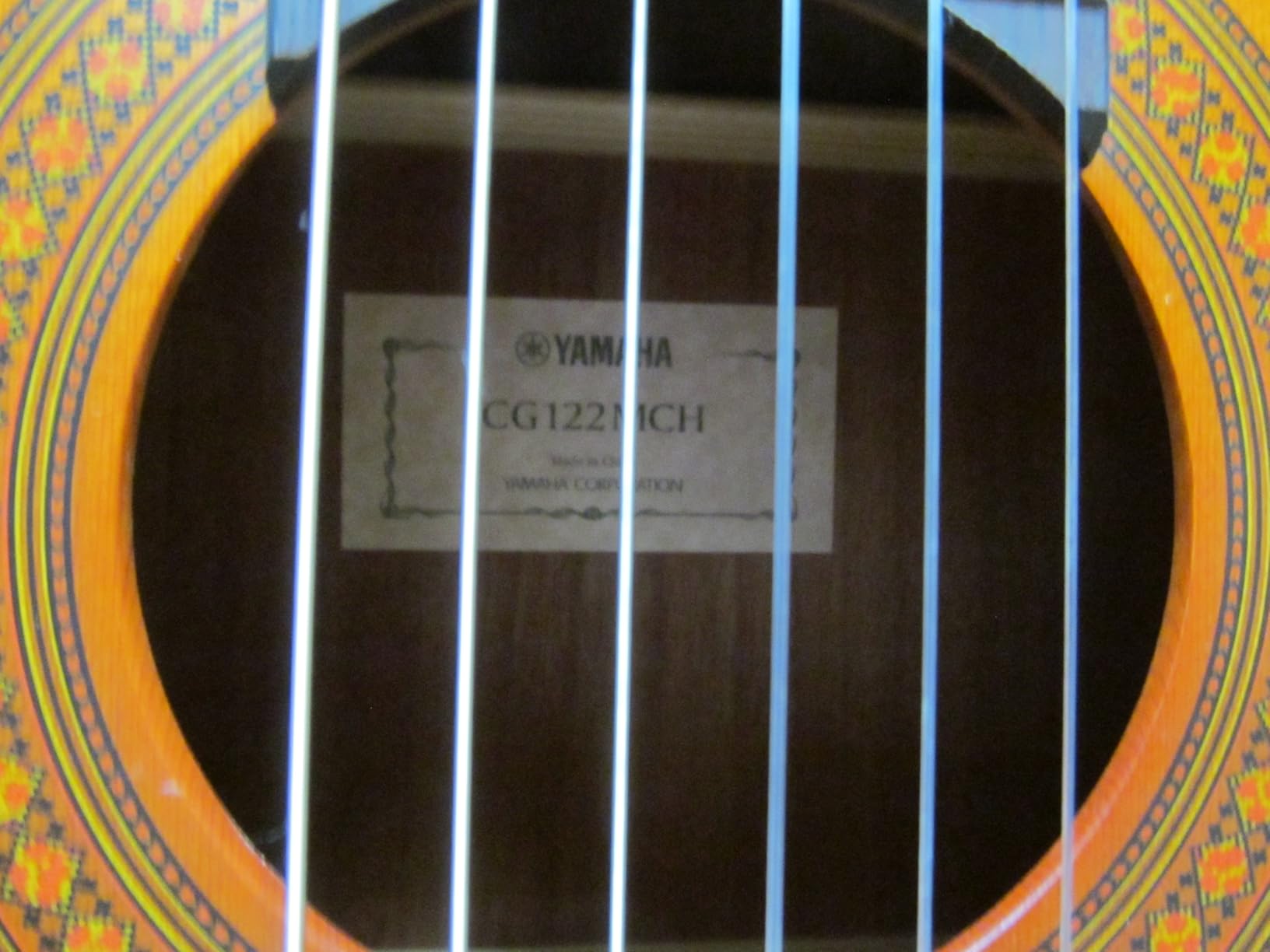 Yamaha CG122MCH Solid Cedar Top Classical Guitar customer photo 2