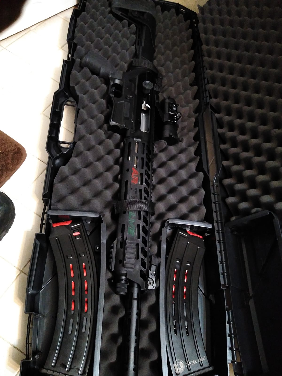Flambeau Outdoors 40in Rifle Hard Case with Zerust Foam Lined Velcro Straps customer photo 2