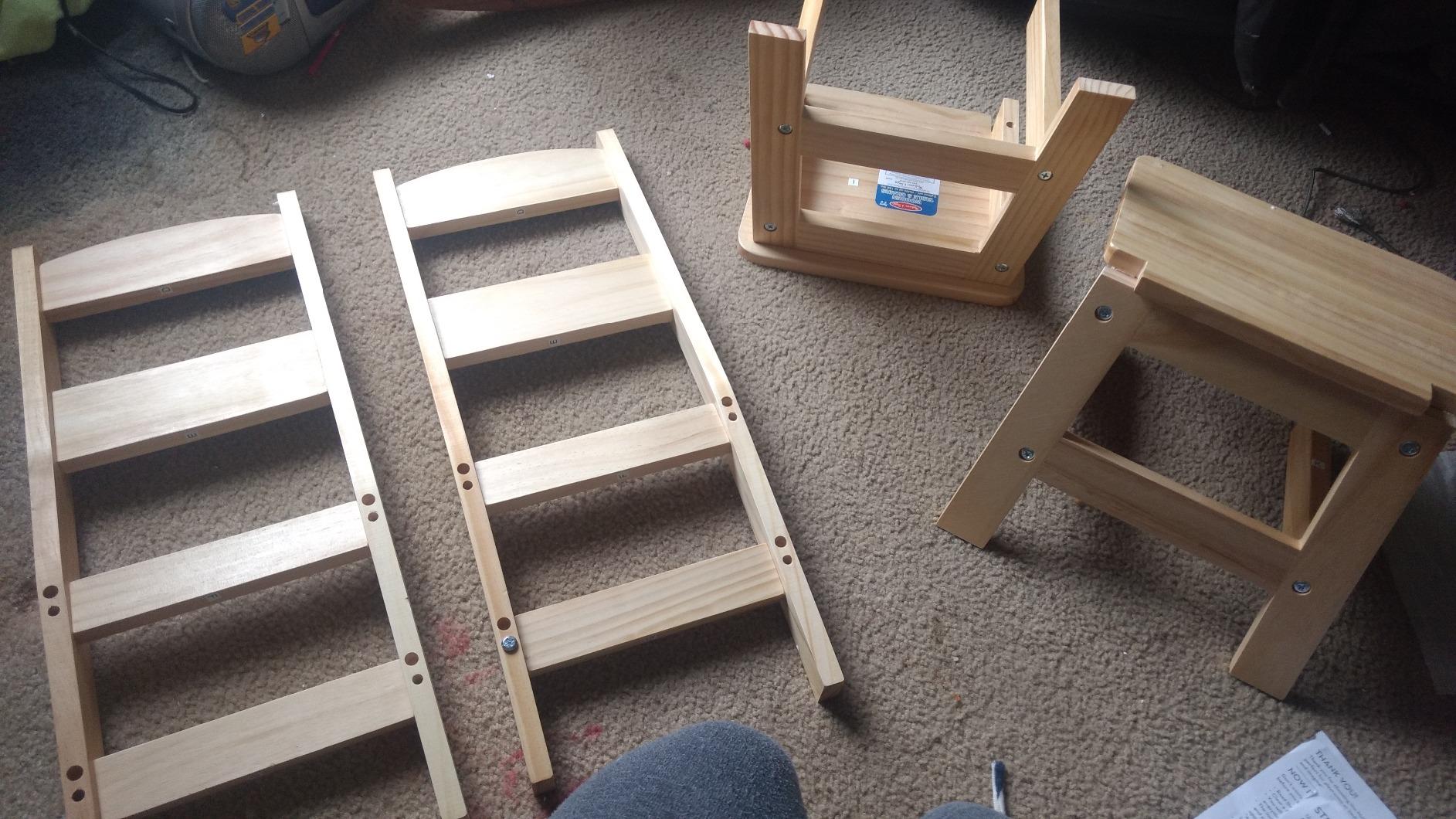 Melissa & Doug Solid Wood Kids Table and Chairs (2), Premium Quality Wooden Toddler Table and Chair Set for Kids Playroom Furniture & Montessori Classroom Furniture for Boys & Girls Ages 3+ customer photo 2