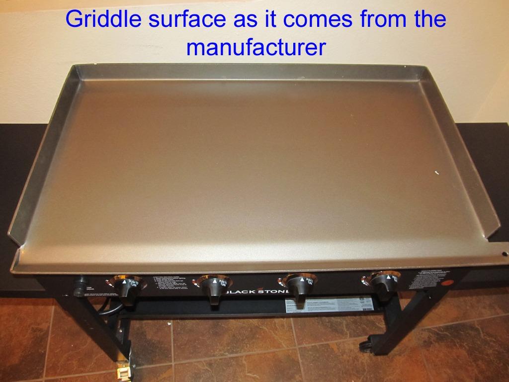 Blackstone 36 Inch 4 Burner 60,000 BTU Portable Steel Griddle Cooking Station with Foldable Legs, Grease Pan, and Storage Rack, Black customer photo 1