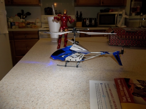 Syma S107G 3 Channel RC Helicopter with Gyro, Blue customer photo 2